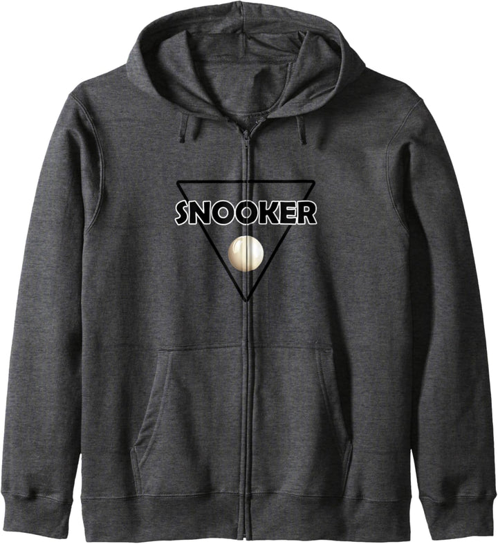 Snookerspieler Geschenk-Idee Vater Dreieck Motiv Snooker Kapuzenjacke