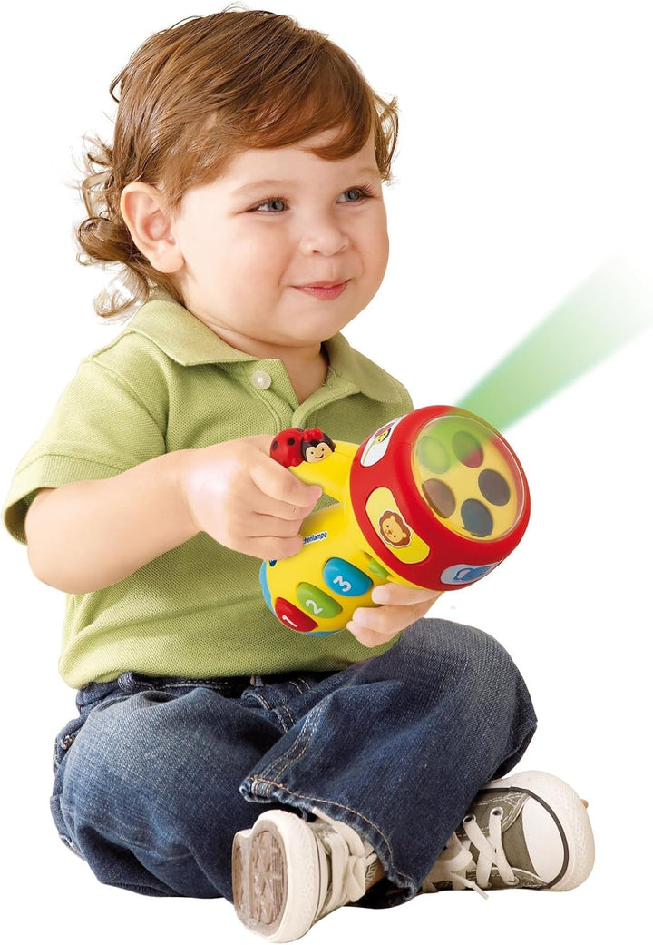 Vtech Baby 80-124004 - Fröhliche Taschenlampe Mehrfarbig, Mehrfarbig