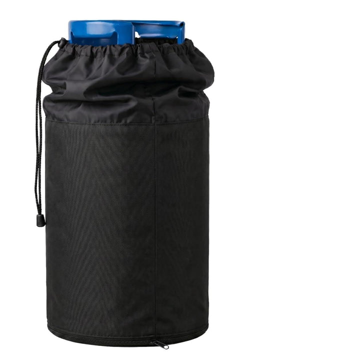 Gasflaschen Abdeckung 11 kg für Grill und Camping Gasflaschenhülle mit Kordelzug Reissverschluss sta