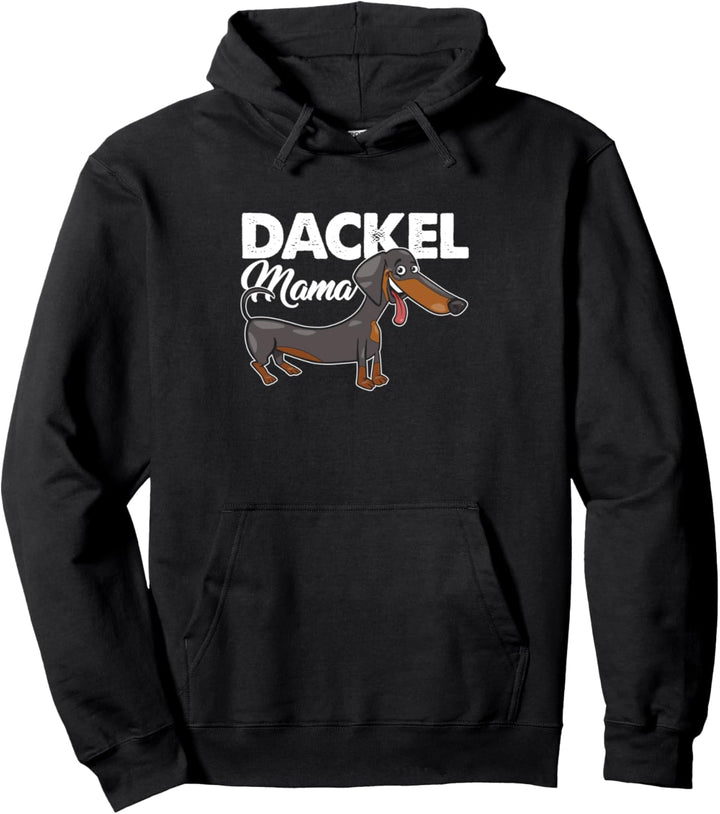 Dackel Mama Hundemama Hundehalterin Hunde Gassi Geschenk Pullover Hoodie