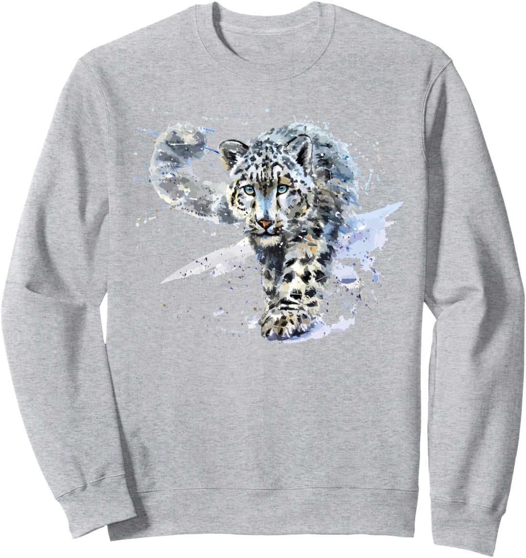 Jaguar, handbemalter Jaguar Sweatshirt