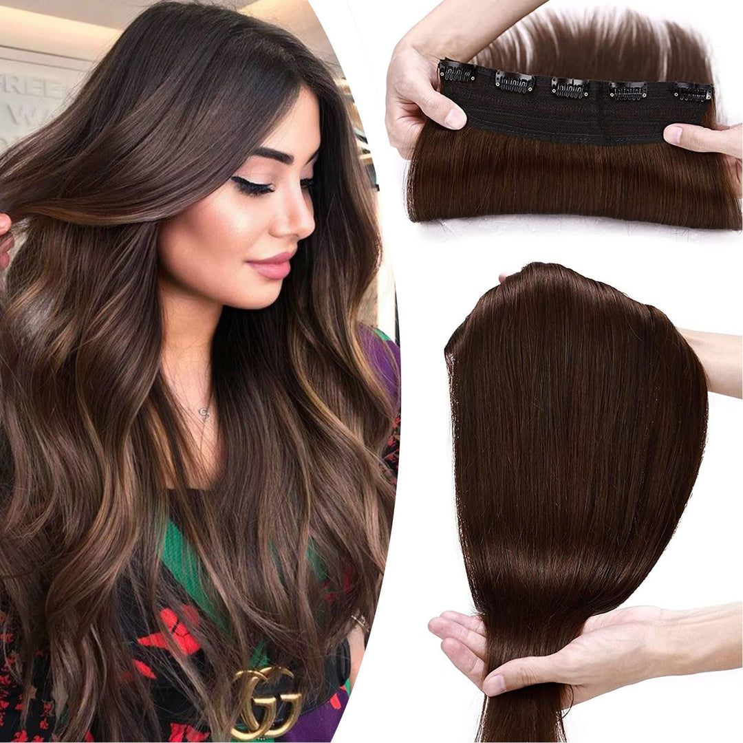 SEGO Clip in Extensions Echthaar Haarverlängerungen DICKER Remy 7A 100% Echtes menschliches Haar 1 T