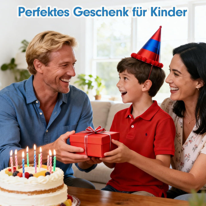 FINIBO Digitales Mikroskop für Kinder 1000X, 2,4″ Bildschirm, Kindermikroskop zum Lernen &amp; Entdecken