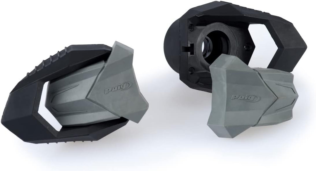 Sturzpads R19 kompatibel für Aprilia Dorsoduro 900 17-20 schwarz Puig