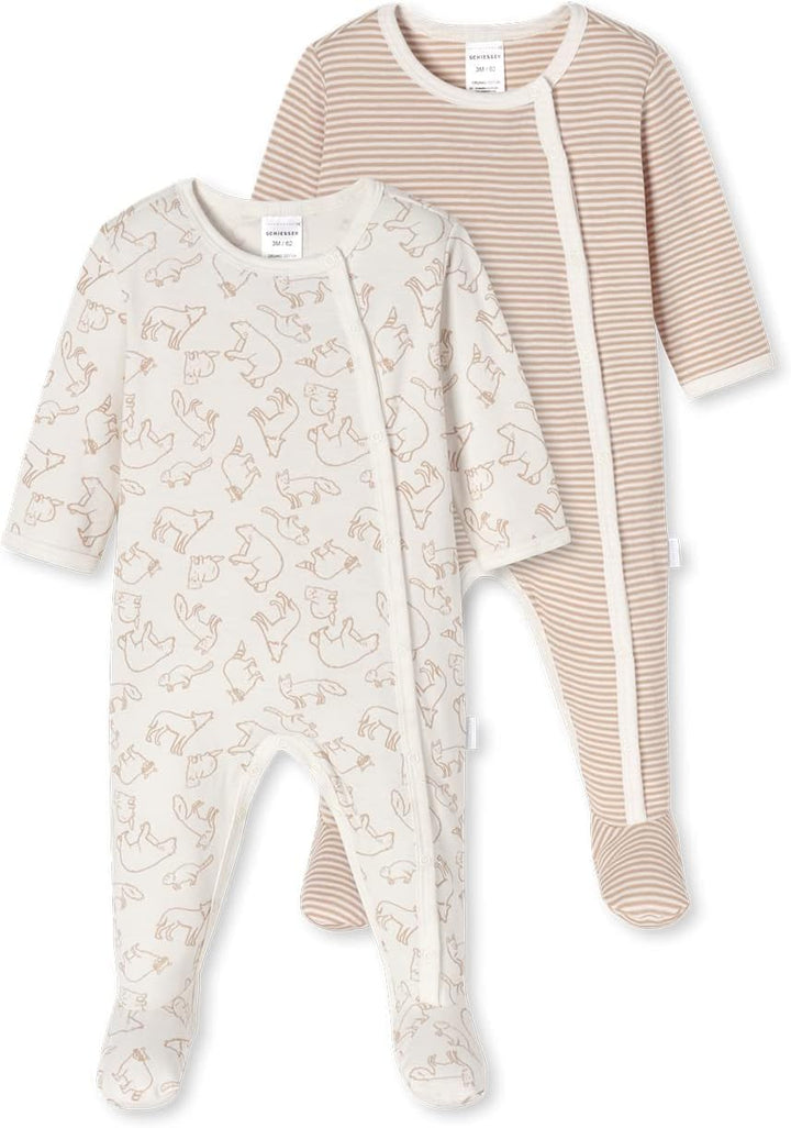 Schiesser Unisex Baby Kleinkind-Schlafanzüge 86 Sortiert 1, 86 Sortiert 1