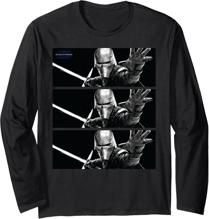 Star Wars The Rise of Skywalker Kylo Ren Fight Scene Langarmshirt