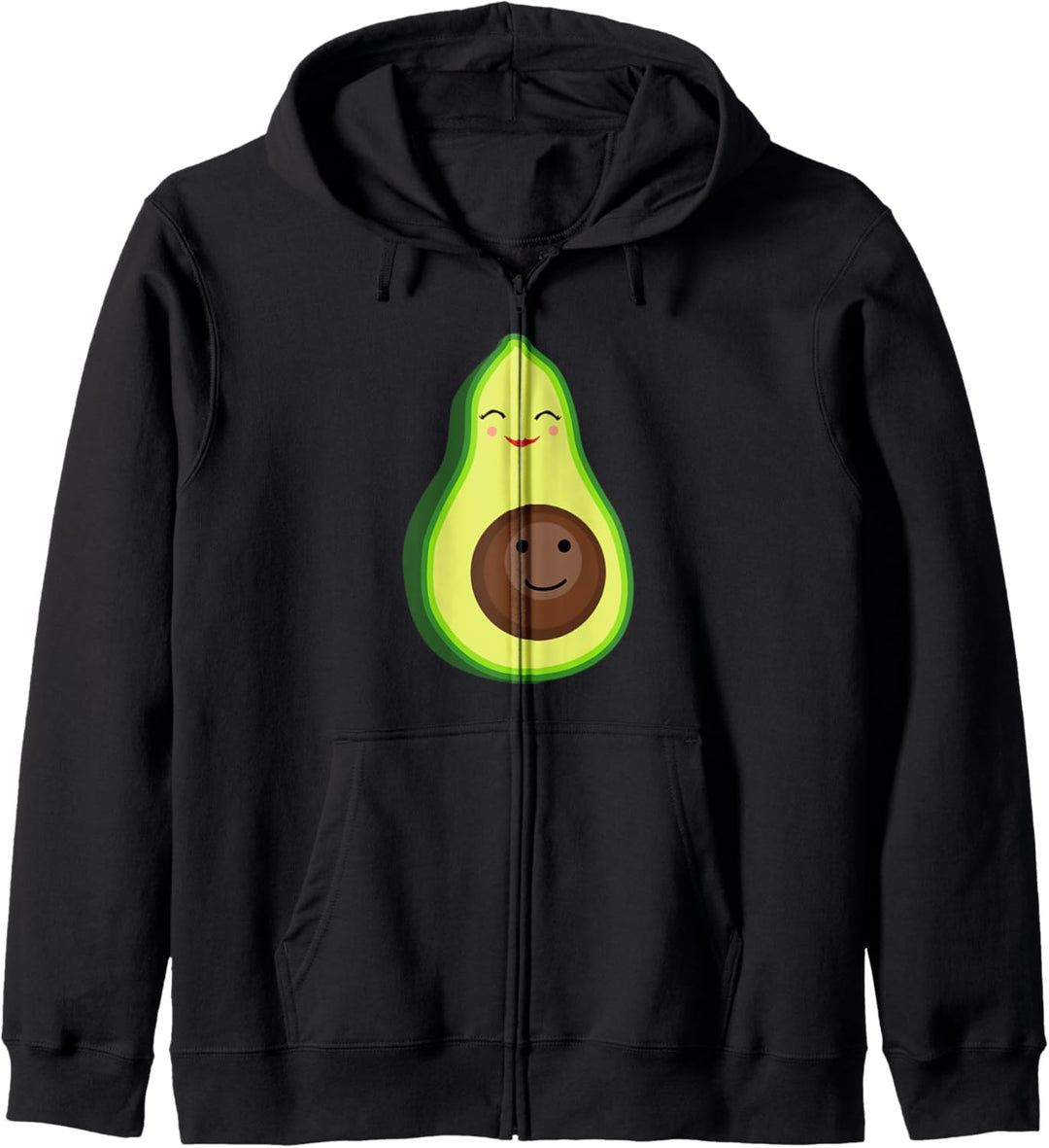 Lustige Avocado-Hungrige Schwangerschaft erwartende Mutter Kapuzenjacke