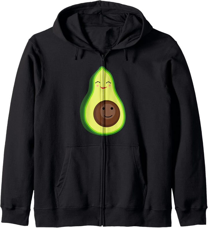 Lustige Avocado-Hungrige Schwangerschaft erwartende Mutter Kapuzenjacke