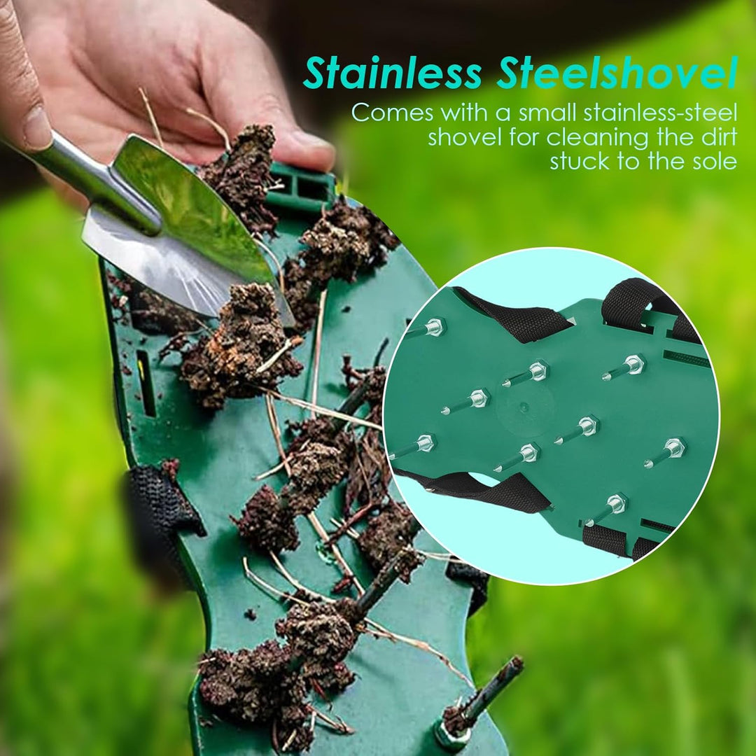 Rasenlüfter-Schuhe – Nagelschuhe Rasenlüfter für effektives Rasen Belüften, Aerifizierer für Rasen m