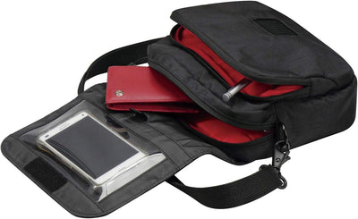 KLICKfix 0275PS SmartBag Touch Stuurtas, Black-Red, 1,8 Liter Single, Single