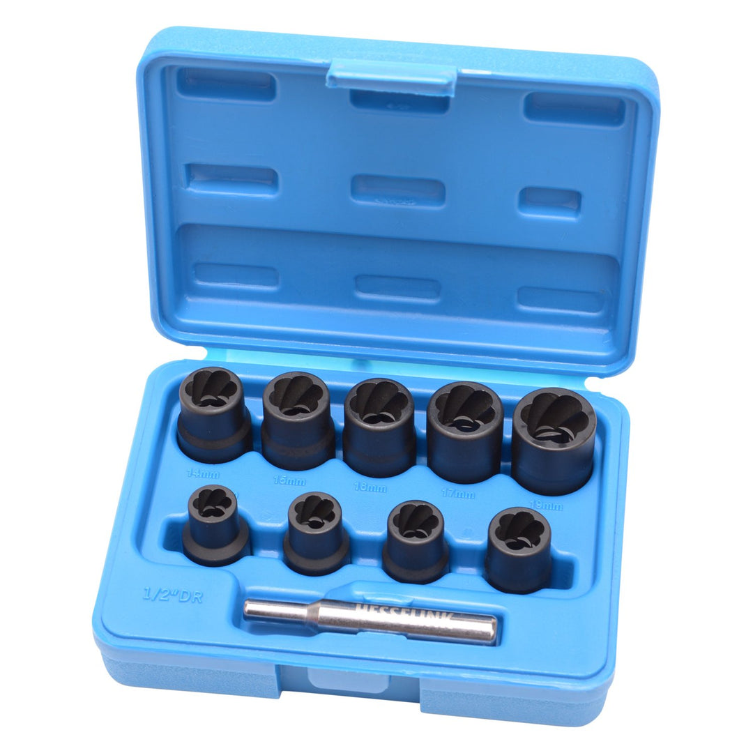 Hesselink® SN-300 Spezial-Schraubenausdreher-Set 1/2" 10 tlg.