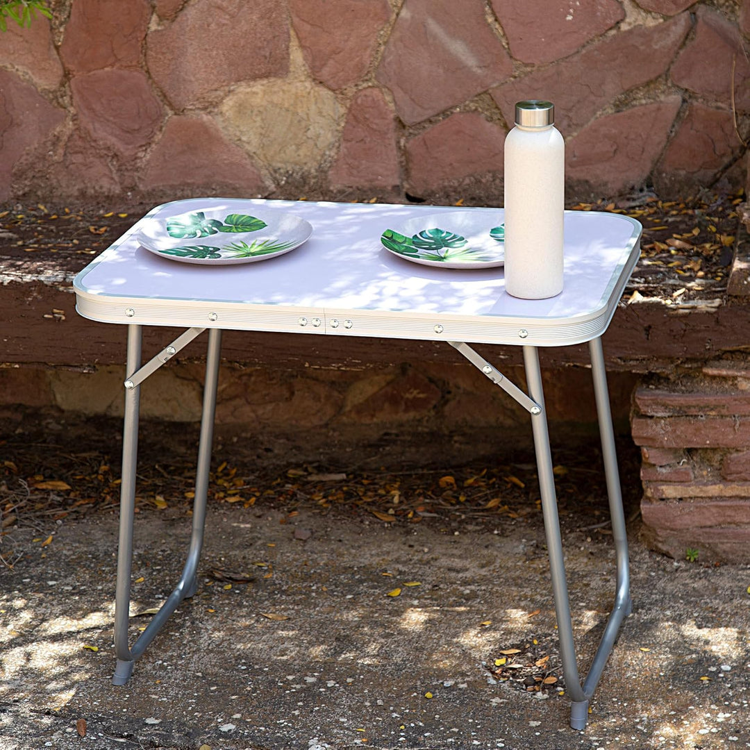 Aktive 52870-Klapptisch Camping 60 x 40 x 50 cm, Aluminium, Nicht anwendbar, 60x40x50 cm, 60x40x50 c