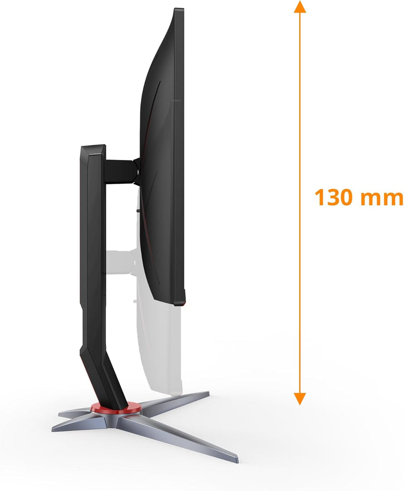 AOC Gaming 24G2SP - 24 Zoll FHD Monitor, 165 Hz, 1 ms, FreeSync Premium (1920x1080, VGA, HDMI, Displ