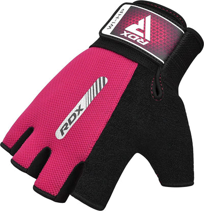 RDX Fitness Handschuhe Damen Herren, Anti-Rutsch Gewichtheben Workout Gym Gloves Krafttraining Train