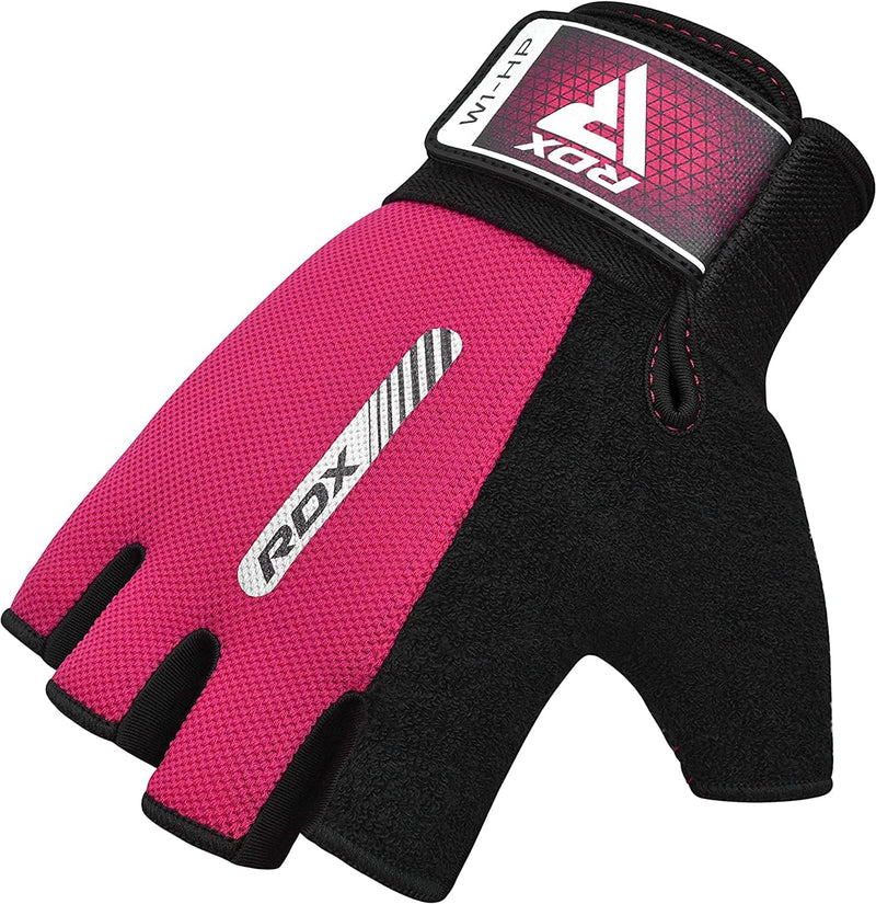 RDX Fitness Handschuhe Damen Herren, Anti-Rutsch Gewichtheben Workout Gym Gloves Krafttraining Train