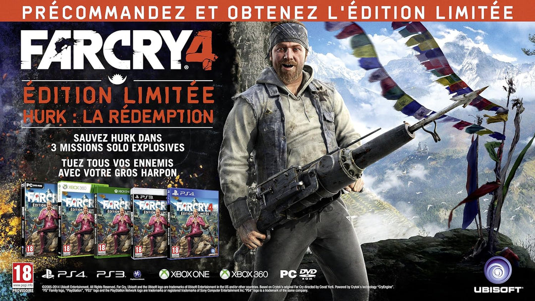 Far Cry 4 - Limited Edition - [Xbox 360] [Französisch Import] (Spiel in Deutsch) Xbox 360 Standard,