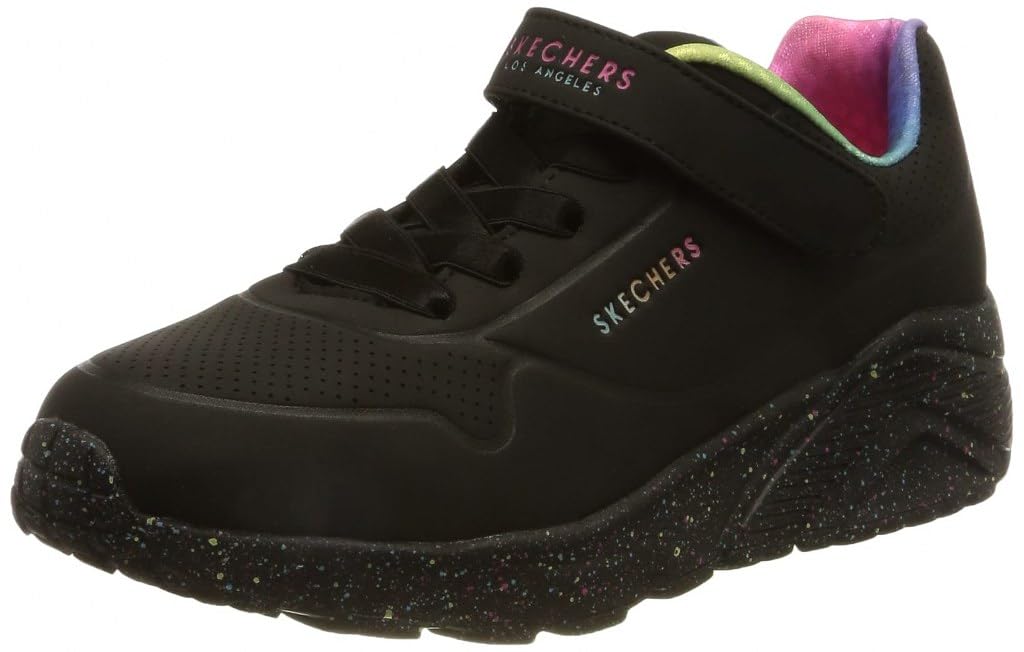 Skechers Damen Uno Stand On Air Sneaker 28 EU Schwarz, 28 EU Schwarz