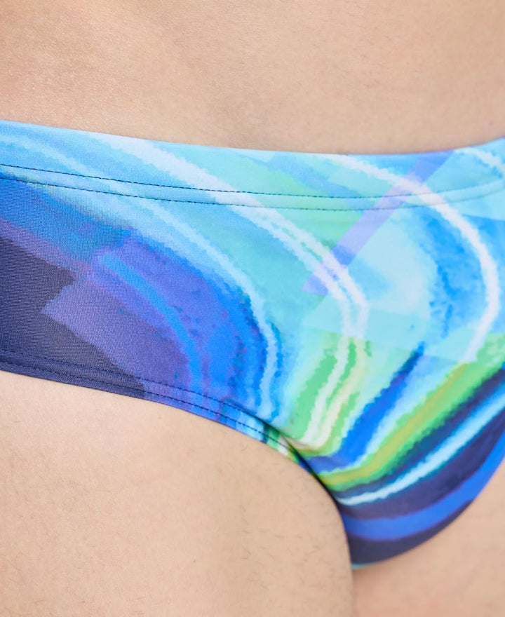 ARENA Herren Men's Visual Waves Swim Briefs Swim Briefs (1er Pack), 48