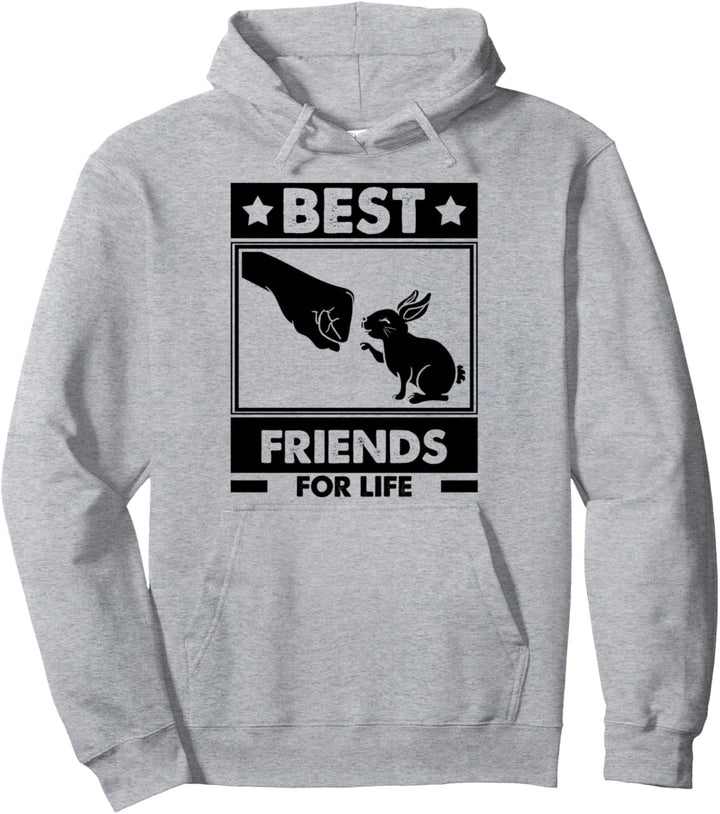 Bunny Beste Freunde fürs Leben Pullover Hoodie