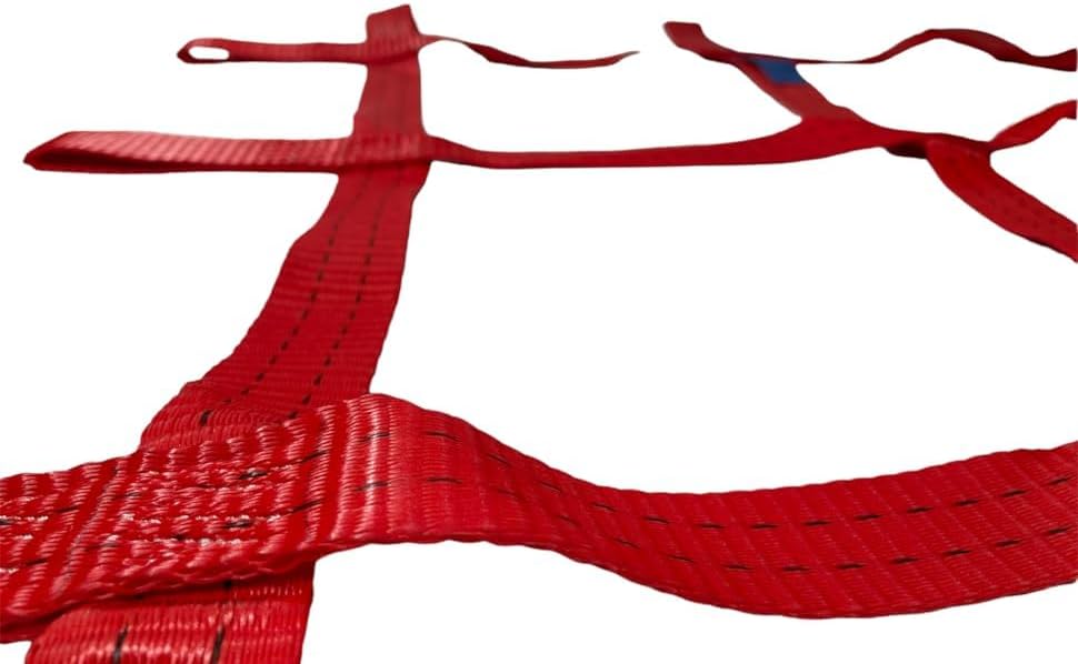 lasiprofi Zurrnetz für Kisten und Paletten 1,30 x 0,90 Meter Rot