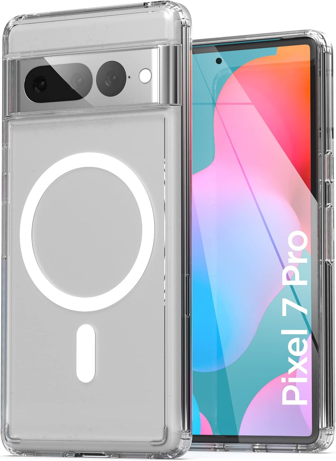 ENCASED Magnetische Brieftasche entworfen für Google Pixel 7 Pro Hülle mit Kartenhalter (kompatibel