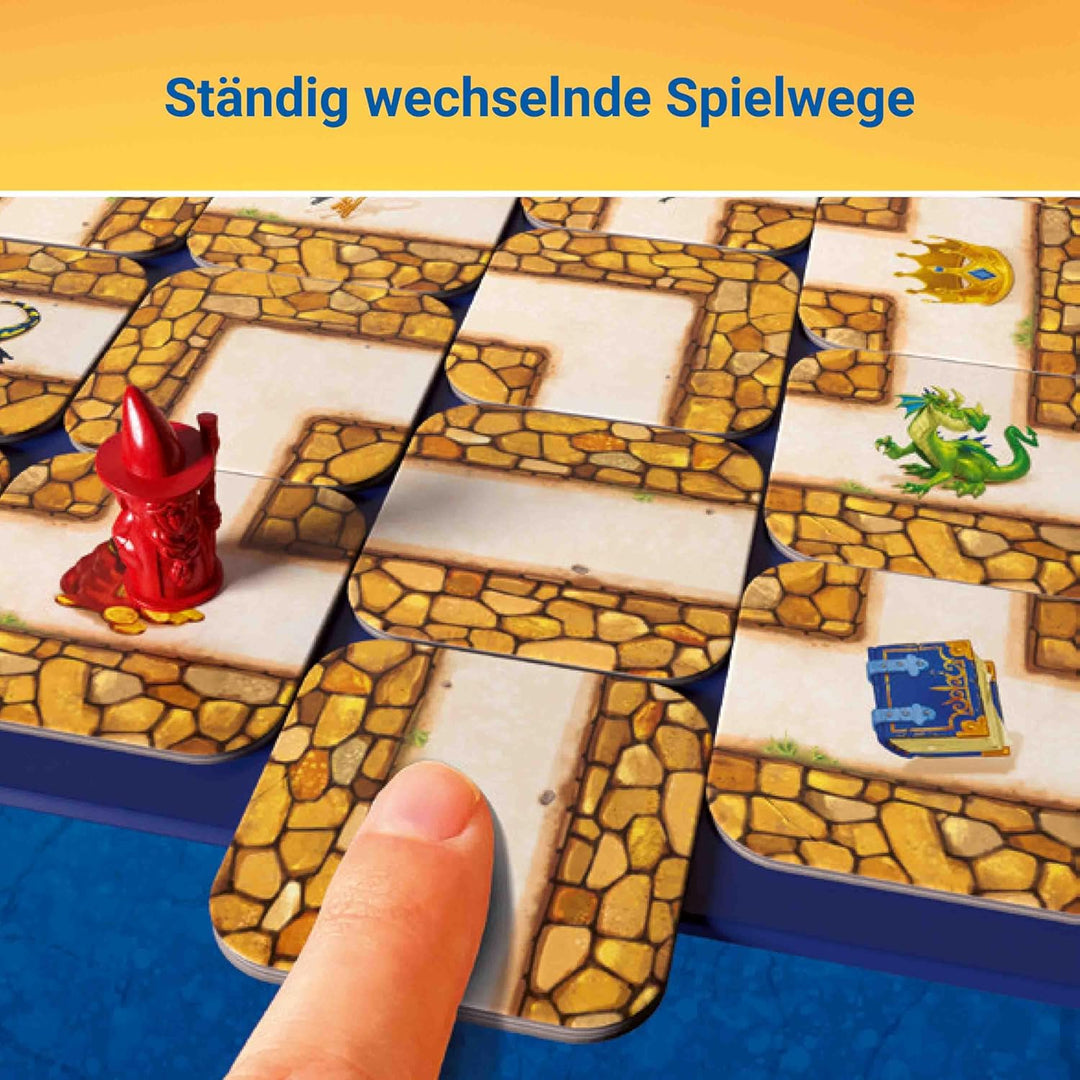 Ravensburger Familienspiel 26955 - Das verrückte Labyrinth - Gesellschaftsspiel - Spieleklassiker fü
