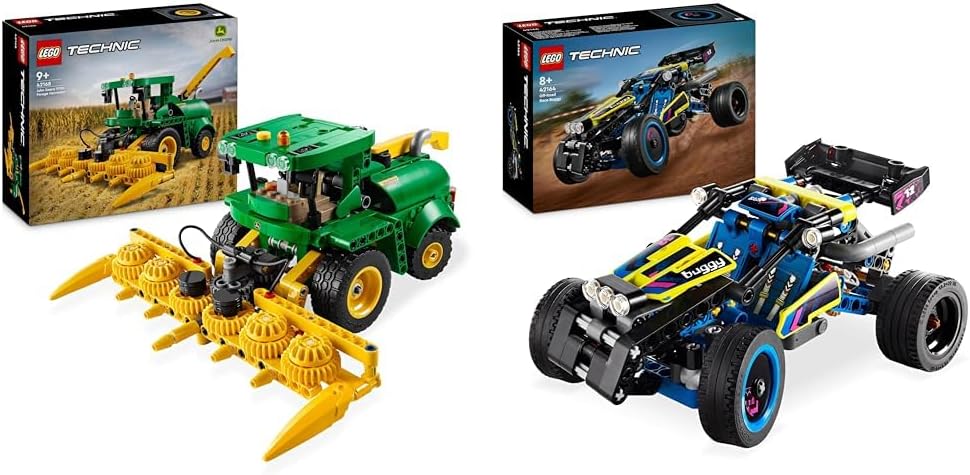 LEGO Technic John Deere 9700 Forage Harvester, Mähdrescher-Spielzeug zum Bauen & Technic Offroad Ren