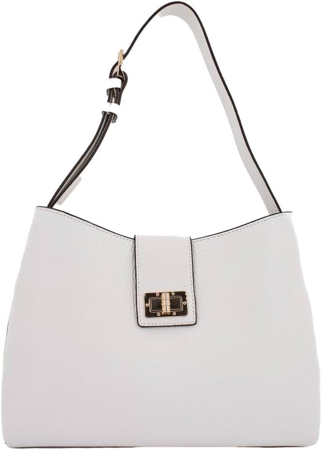 Geox Damen D Solangy Bag Weiss, Weiss
