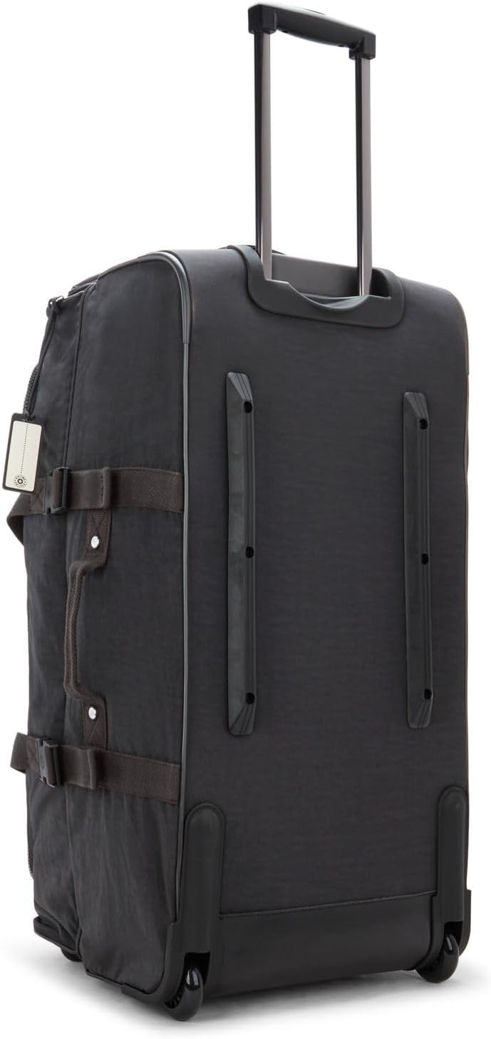 Kipling TEAGAN L, Grosser weicher Koffer, 2 Rollen Reisegepäck, 77 cm, 91 L, 3.44 kg, Black Noir TEA