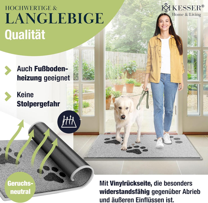 KESSER Schmutzfangmatte Profi Fussmatte in vielen Grössen, Türmatte, Teppich, Fussabtreter & Fussabs