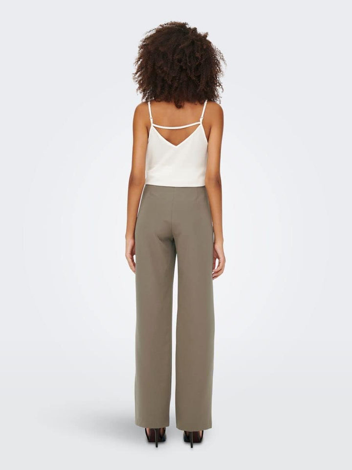 ONLY Damen Onllana-Berry Mid Straight Pant TLR Hose 36 Falcon, 36 Falcon