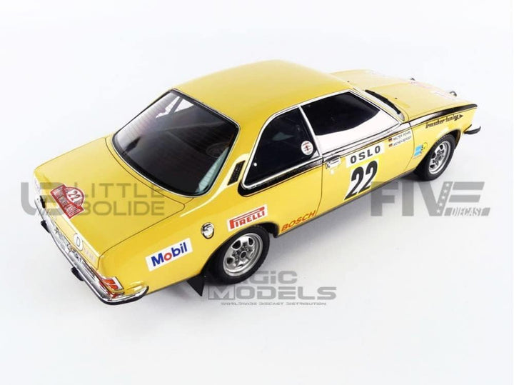Otto Mobile OT933 Miniaturauto aus der Kollektion, Gelb