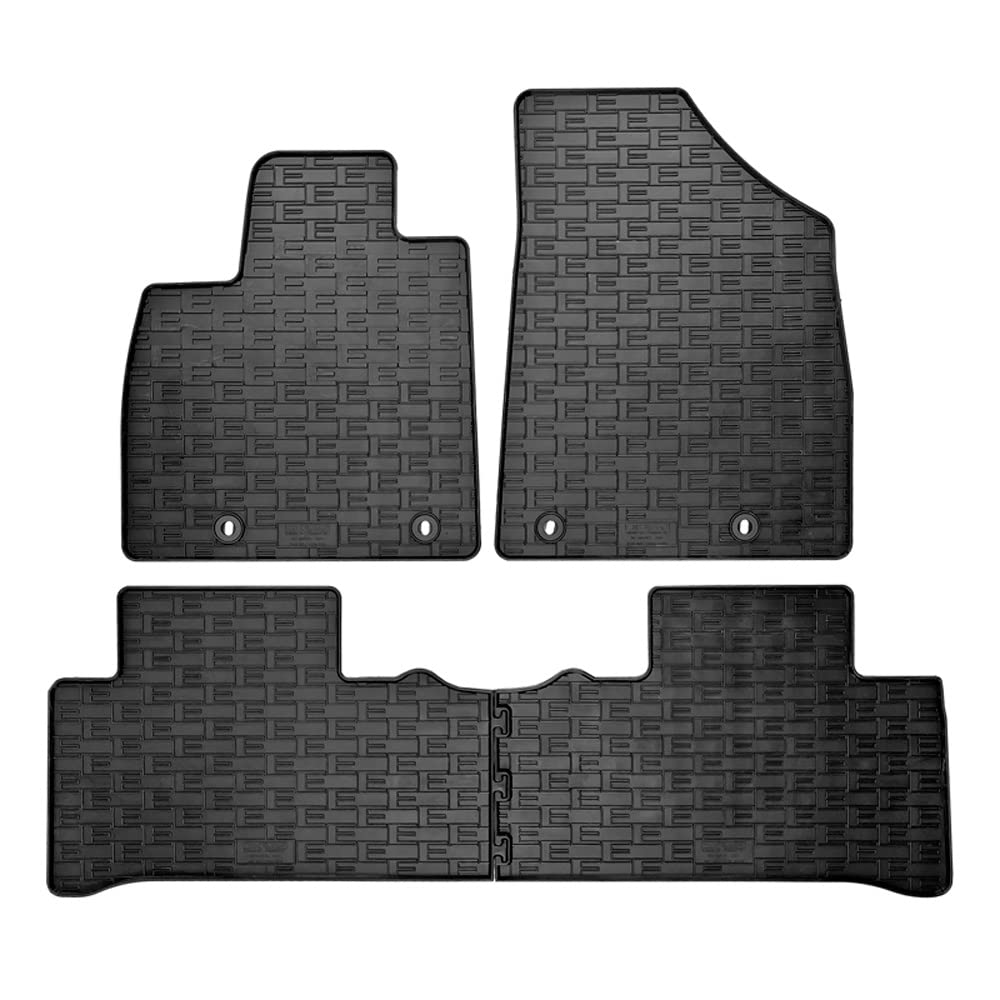 AUTO-STYLE Satz Gummimatten kompatibel mit MG Marvel R (EV) 2021- (4-teilig + Montagesystem)