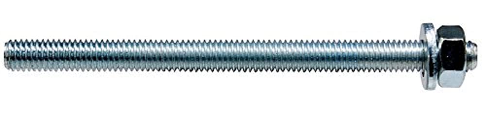fischer 090453 Ankerstange FIS A M 12 x 210 R Edelstahl, 10 Stück, Silber M12x210 Silber, M12x210 Si