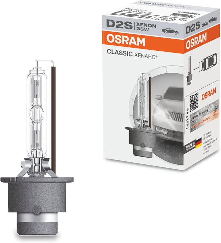 Osram 66240CLC Xenarc Original D2s, Xenon Scheinwerferlampe, 1er Faltschachtel