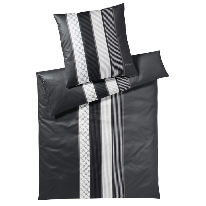 Joop! Bettwäsche Cornflower Stripes deep Stone 1 Bettbezug 155 x 220 cm + 1 Kissenbezug 80 x 80 cm 1