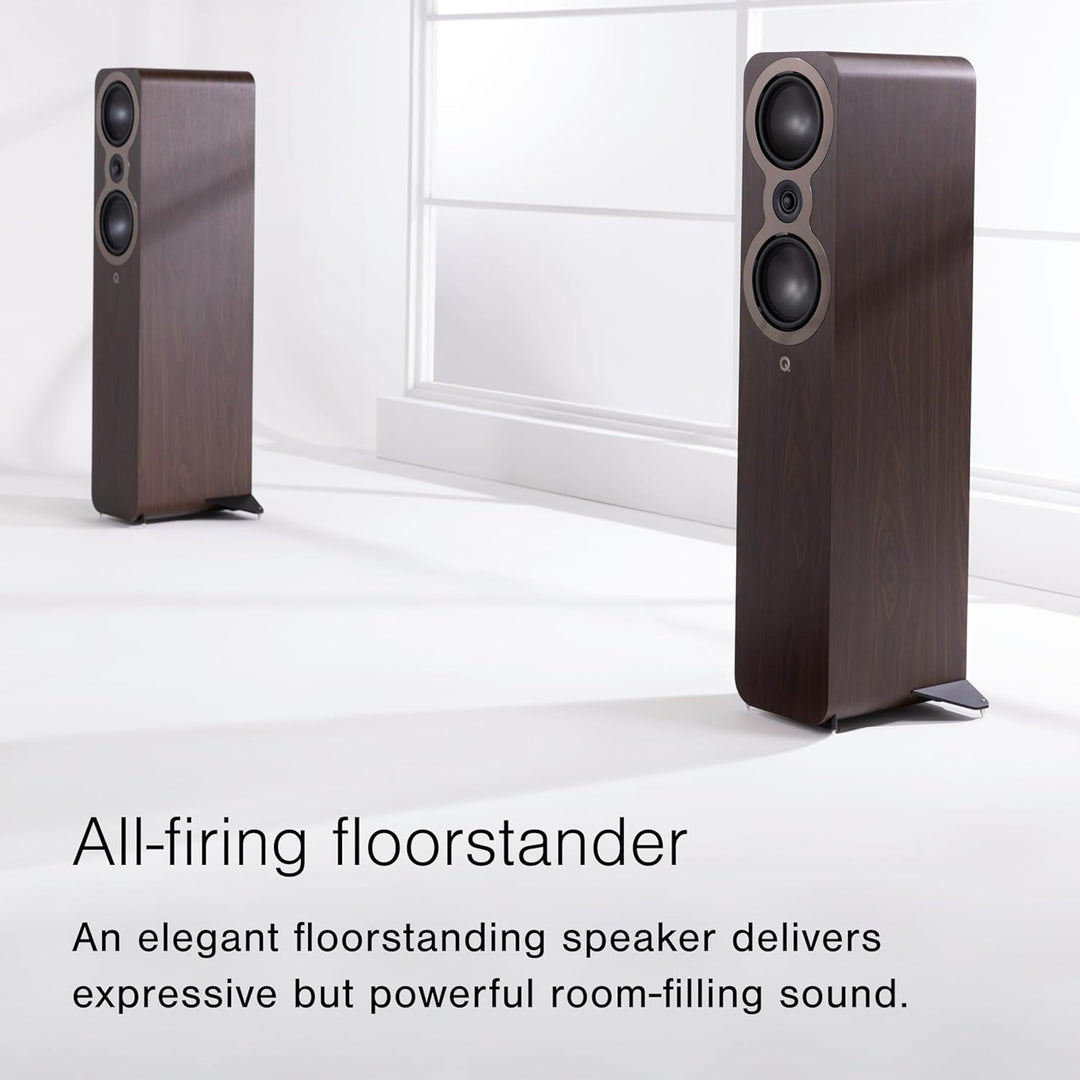 Q Acoustics 3050c Bodenlautsprecher weiss satiniert (Preis gilt für 1 Stück, für ein komplettes Paar