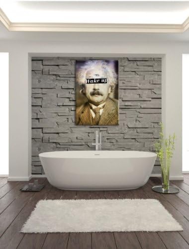 Einsteins third eye Leinwandbild Bild auf Leinwand, XXL riesige Bilder fertig gerahmt mit Keilrahmen