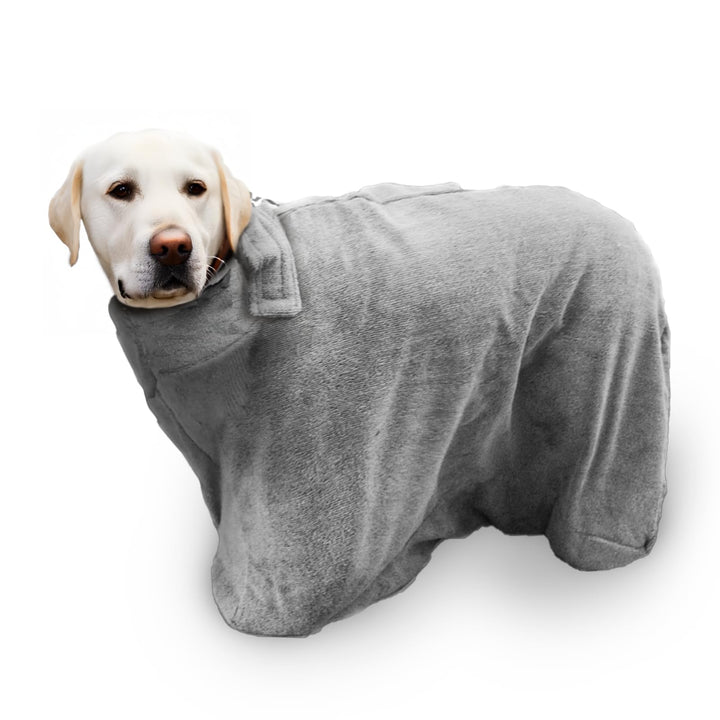 Doggybag - Mikrofaser-Hundetrockenbeutel - L - Rückenlänge 75 cm - Hundehandtuch - Extra SaugfäHig u
