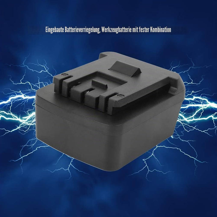 Adapter für Elektrowerkzeug für Milwaukee Li-Ion-Akku, 18 V, konvertiert in Bosch mit Ladung