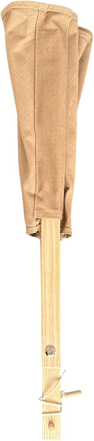 Sauna Fächer – Grosser Saunafächer 80 cm – Handgemachter Aufgussfächer zur Wärmeverteilung – aus Esc