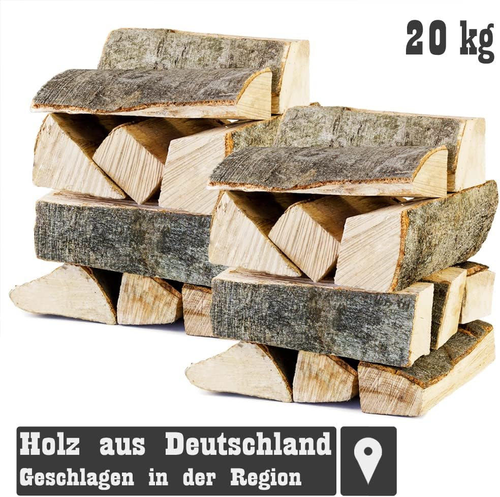 Buche Smoker Holz Räucherholz Brennholz 20 kg Buchenholz kammergetrocknet 25 cm Kaminholz Smoke Feue