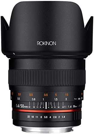 Rokinon 50 mm F1.4 Objektiv für Nikon Digital SLR, Nikon
