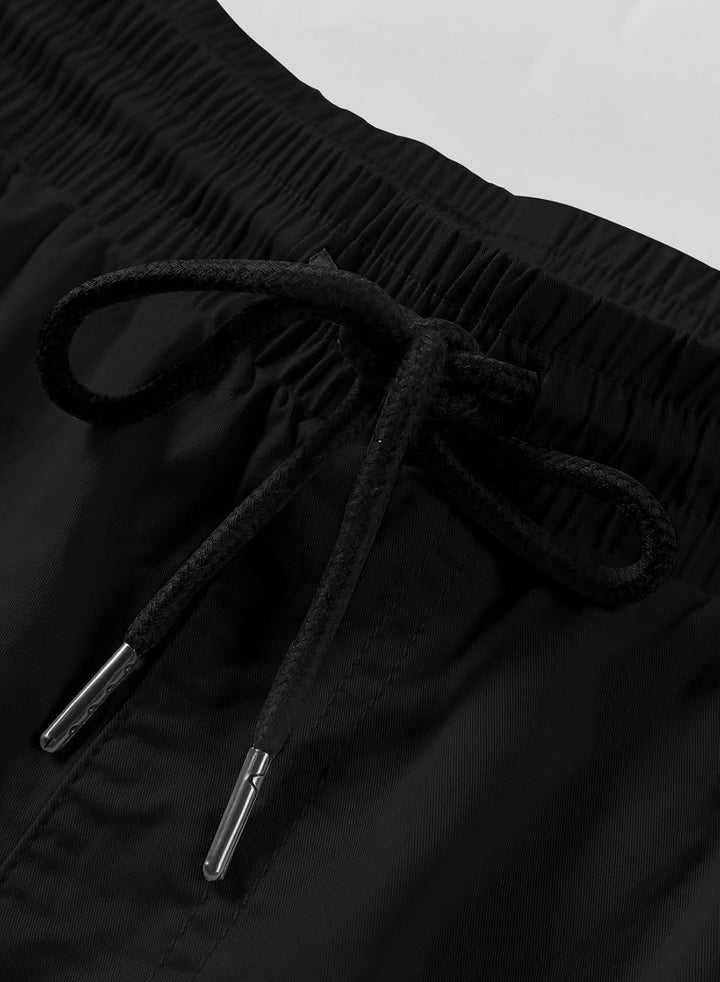 JMIERR Kurze Hosen Herren Shorts Herren Sommer Chino Baumwolle Elastische Taille mit Taschen S A Sch