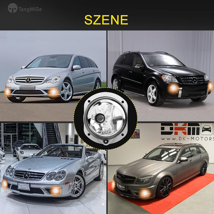 TangMiGe Nebelscheinwerfer für Mercedes Benz W164 W251 V251 R230 C209 C216 A209 S204 W204 W211, (C C