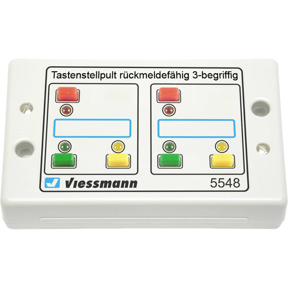 Viessmann 5548 - Tasten-Stellpult, rückmeldefähig