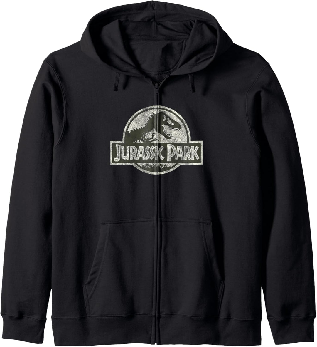 Jurassic Park Classic Retro Hidden Secret Logo Kapuzenjacke