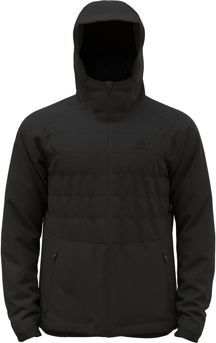Odlo Herren Ascent S-thermic Hooded_528832 Jacke (1er Pack) L Schwarz, L Schwarz