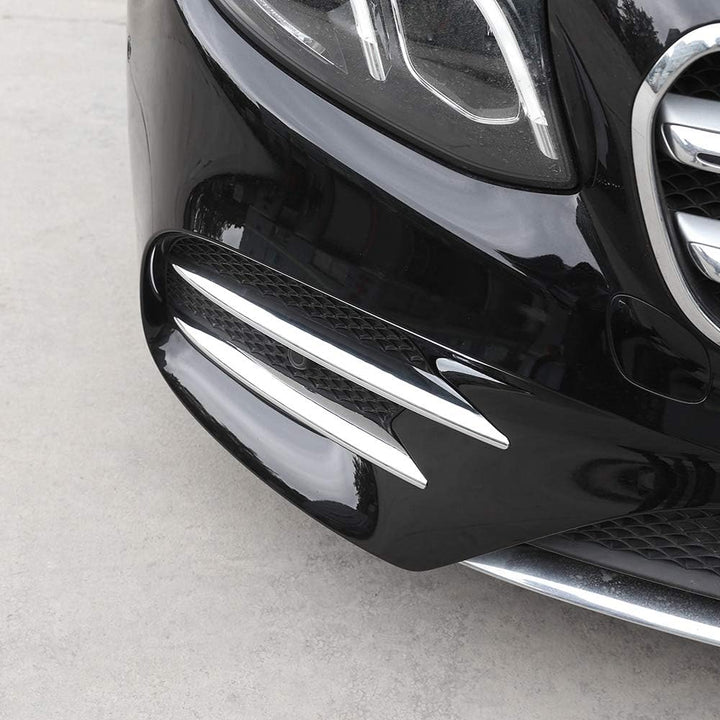 KUNGKIC ABS Chrom Auto Frontstossstange Kühlergrill Nebelscheinwerfer Abdeckung accessories Car Bump