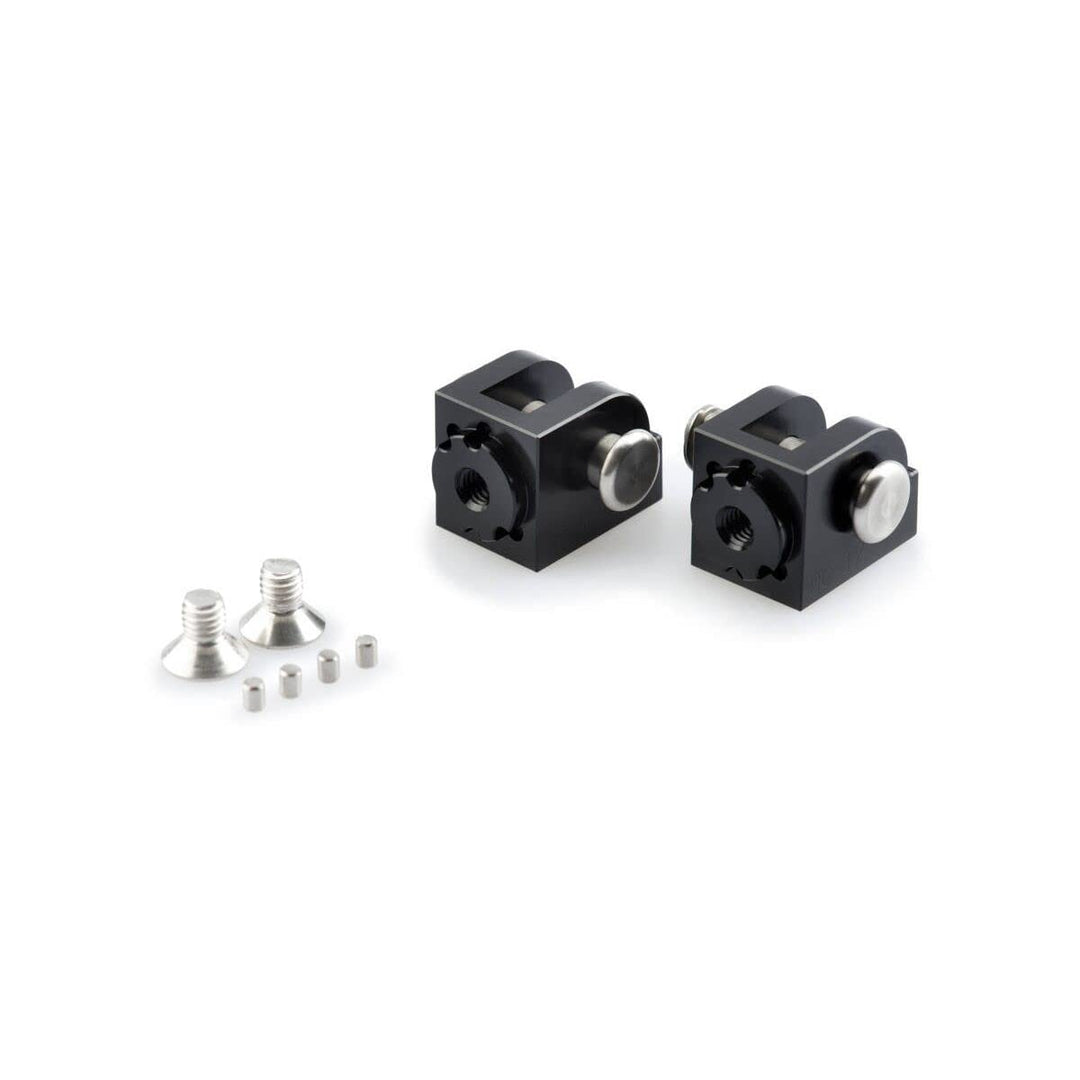 Verstellbare Fussrastenadapter.